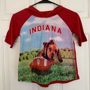 Buy 2 & get 2 free! NWT Justice Indiana hoodie